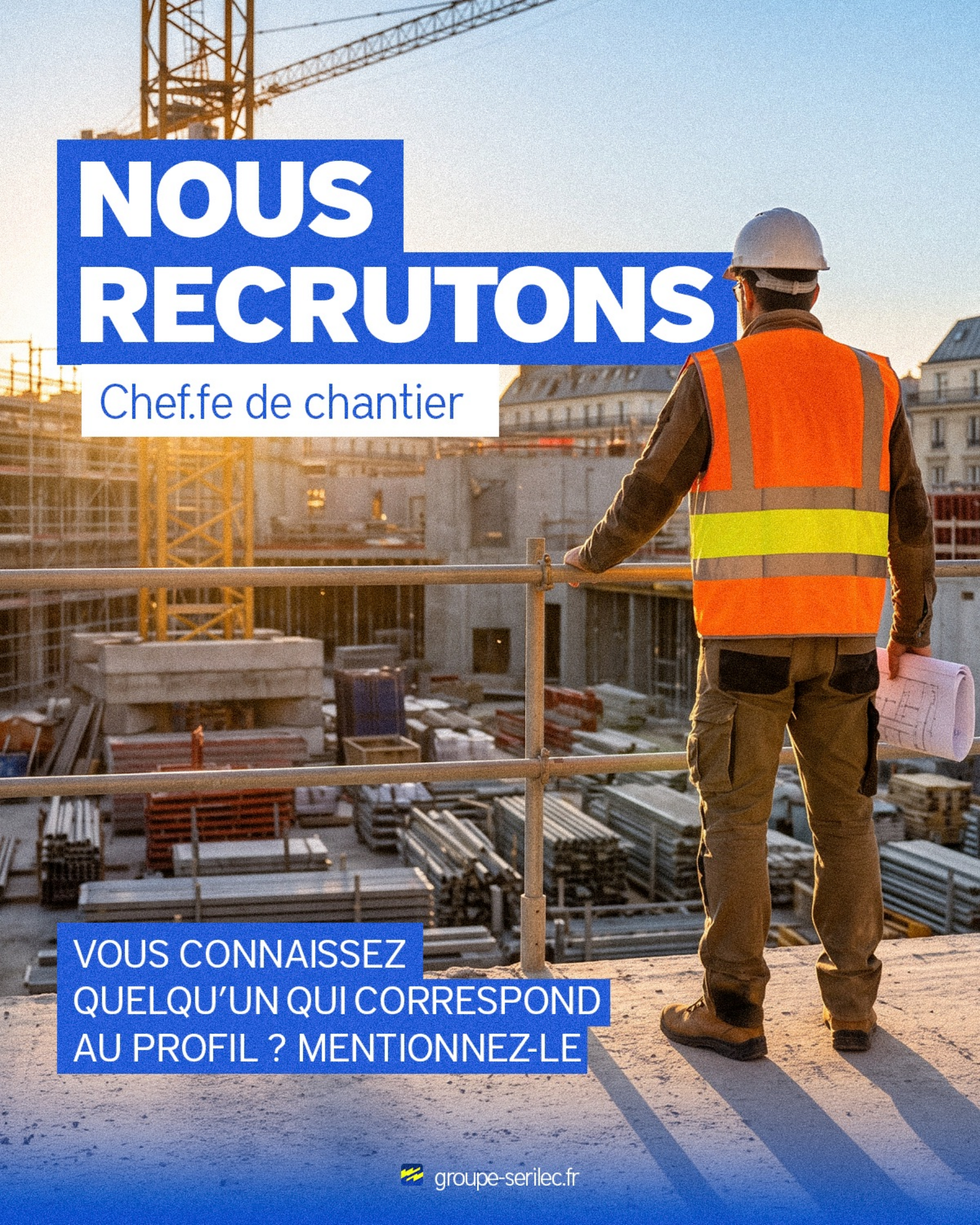 Première page du document LinkedIn SERILEC « ENVIE DE PRENDRE LES COMMANDES ? »